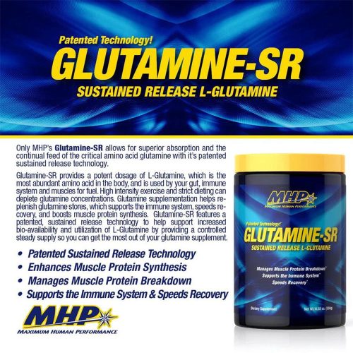 MHP L-Glutamin-SR (300 g, Ízesítetlen)
