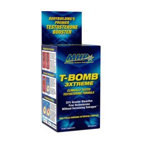   MHP T-Bomb 3XTREME - Tesztoszteron Fokozó Formula (168 Tabletta)
