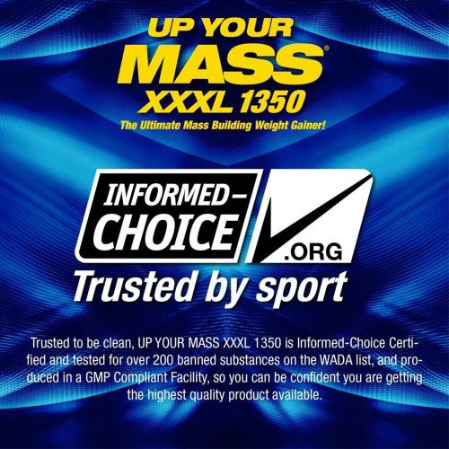 MHP Up Your Mass XXXL 1350 - Tömegnövelő Formula (2.72 kg, Tejcsokoládé)