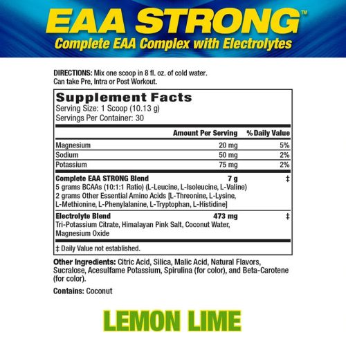 MHP EAA Strong - Esszenciális Aminosav por (304 g, Citrom Lime)