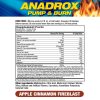 MHP Anadrox 2-in-1 Pre-Workout - Edzés Előtti Energizáló és Zsírégető (279 g, Almás Fahéjas)