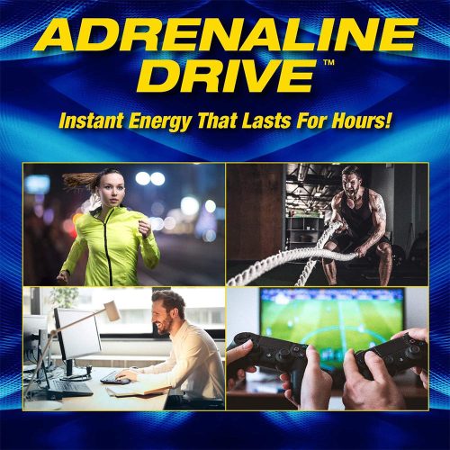MHP Adrenaline Drive: Fast Acting Energy Mint - Energiafokozó (30 Tabletta, Borsmenta)