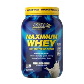  MHP Maximum Whey - 100% Whey Protein - Tejsavó Fehérje (915 g, Vaníliás Fagylalt)