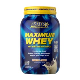   MHP Maximum Whey - 100% Whey Protein - Tejsavó Fehérje (918 g, Csokis Keksz és Krém )