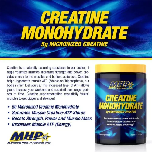 MHP Creatine Monohydrate - Kreatin-monohidrát (300 g)