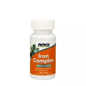   Now Foods Komplex Vas tabletta - Iron Complex Vegetarian  (100 Tabletta)