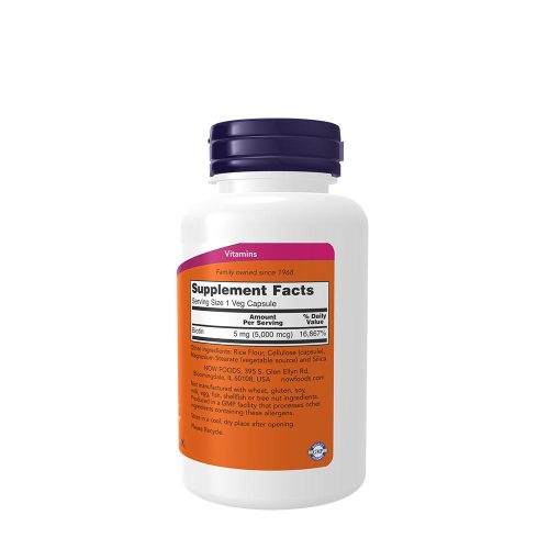 Now Foods Biotin 5000 mcg (120 Veg Kapszula)