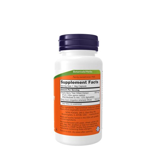 Now Foods Chaste Berry Vitex Extract - Barátcserje Kivonat 300 mg (90 Veg Kapszula)