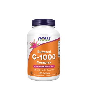   Now Foods Komplex 1000 mg C-vitamin Bioflavonoiddal (180 Tabletta)