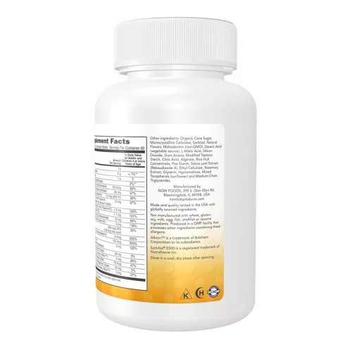 Now Foods Kid Vits Multivitamin rágótabletta Gyermekeknek (120 Rágótabletta)