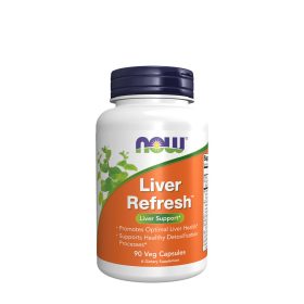   Now Foods Liver Refresh™ - Máj Méregtelenítő Formula (90 Veg Kapszula)