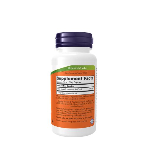 Now Foods Maca 500 mg (100 Kapszula)