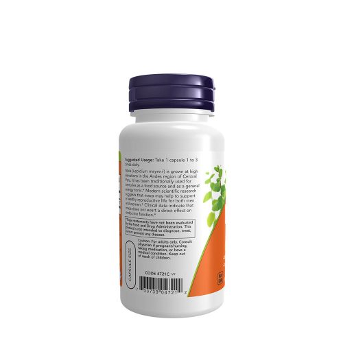 Now Foods Maca 500 mg (100 Kapszula)