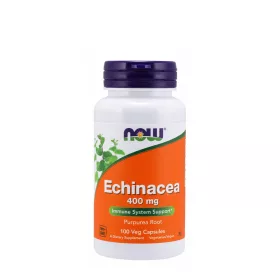 Now Foods Echinacea 400 mg - Kasvirág (100 Kapszula)