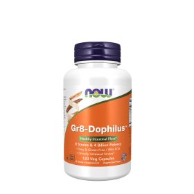   Now Foods Gr8-Dophilus™ - Emésztést Támogató (120 Veg Kapszula)