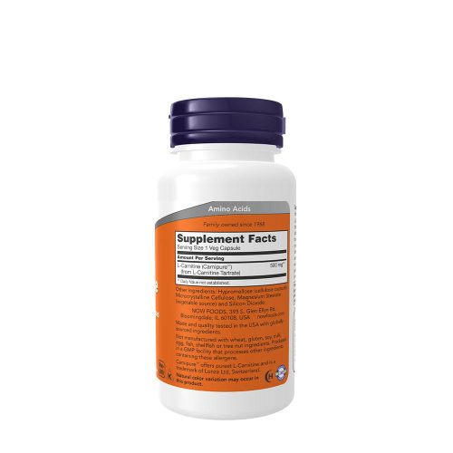 Now Foods L-Karnitin 500 mg (60 Kapszula)