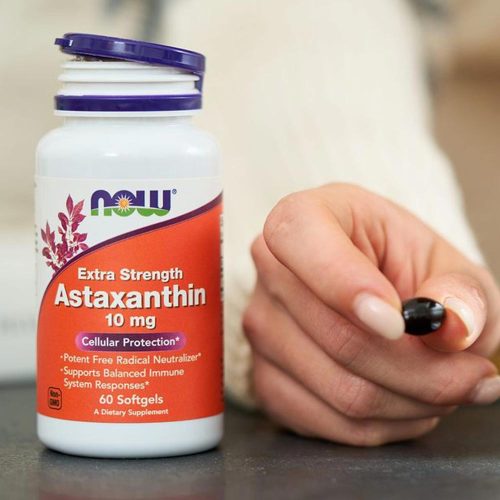 Now Foods Asztaxantin 4 mg (60 Veggie Lágykapszula)