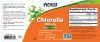 Now Foods Chlorella 1000 mg  (60 Tabletta)