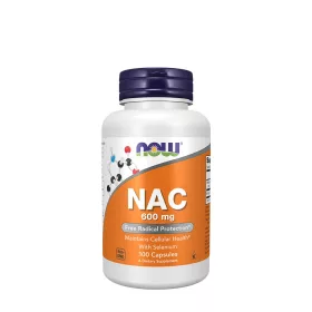 Now Foods NAC - N-acetyl-cysteine 600 mg (100 Veg Kapszula)