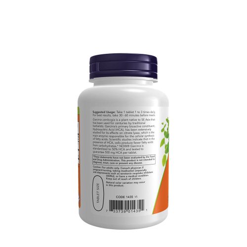 Now Foods Garcinia 1000 mg (120 Tabletta)