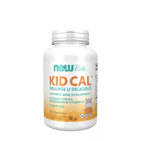   Now Foods Kalcium rágótabletta Gyermekeknek - KID CAL (100 Rágótabletta)