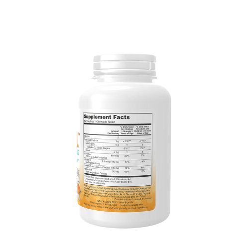 Now Foods Kalcium rágótabletta Gyermekeknek - KID CAL (100 Rágótabletta)