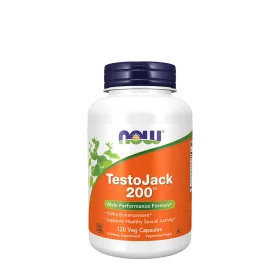   Now Foods TestoJack 200™ Szexuális Egészséget Támogató (120 Veg Kapszula)