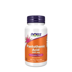   Now Foods Pantoténsav (Pantothenic Acid) 500 mg (100 Veg Kapszula)