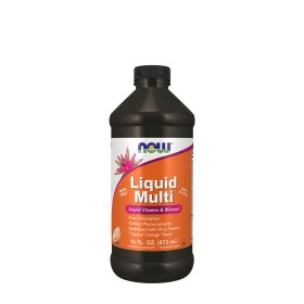 Now Foods Folyékony Multivitamin (473 ml, Trópusi Narancs)