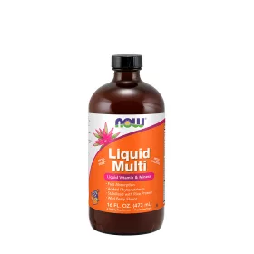 Now Foods Folyékony Multivitamin (473 ml, Erdei Gyümölcs)