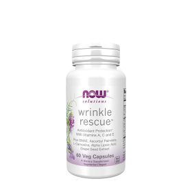   Now Foods Wrinkle Rescue - Bőr- és Szépség Támogató Antioxidáns (60 Veg Kapszula)