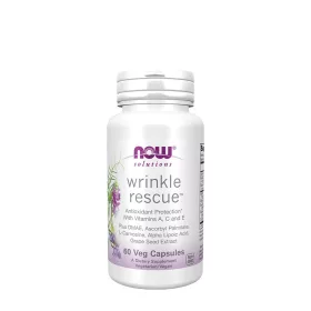   Now Foods Wrinkle Rescue - Bőr- és Szépség Támogató Antioxidáns (60 Veg Kapszula)