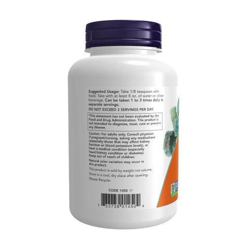 Now Foods Kálium-klorid por (354 ml)