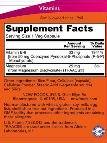 Now Foods P-5-P 50 mg (90 Veg Kapszula)