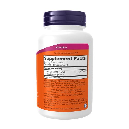 Now Foods TMG 1000 mg (100 Tabletta)