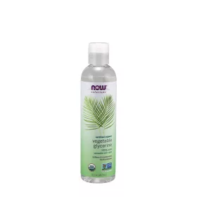   Now Foods Vegetable Glycerin, Organic - Organikus Hidratáló és Bőrtisztító Krém (237 ml)