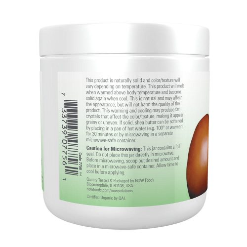 Now Foods Organikus Shea Vaj  (207 ml)