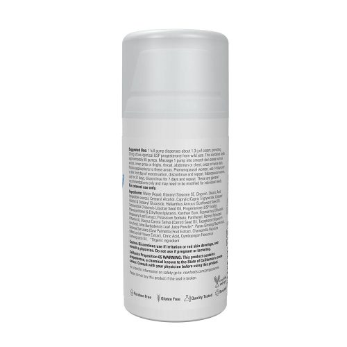 Now Foods Jamgyökér Progeszteron Bőrápoló Krém - Progesterone from Wild Yam Balancing Skin Cream (85 g)