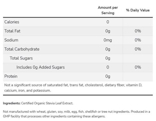 Now Foods Betterstevia® Természetes Édesítőszer kivonat (113 g)