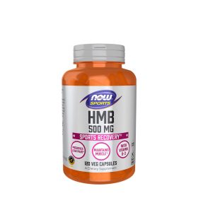   Now Foods HMB 500 mg - Béta-Hidroxi Béta-Metilbutirát (120 Veg Kapszula)