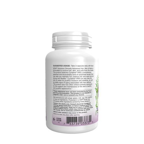 Now Foods Haj, Bőr és Köröm Szépítő kapszula - Hair, Skin & Nails (90 Veg Kapszula)