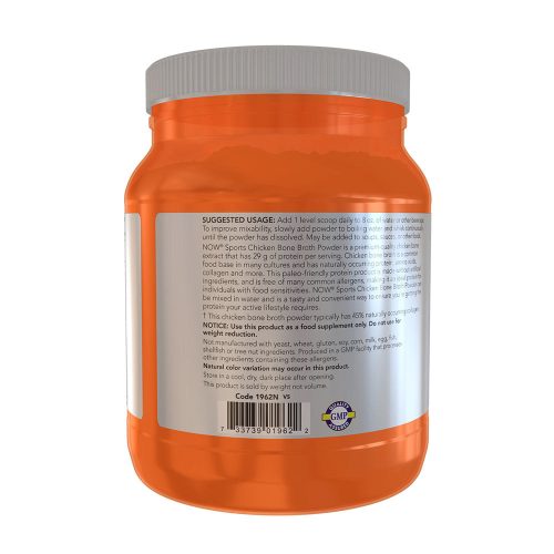 Now Foods Bone Broth, Chicken Powder - Csirkecsont Fehérje (544 g)