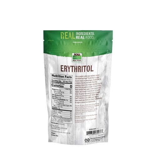 Now Foods Erythritol - Eritrit Természetes Édesítő (454 g)