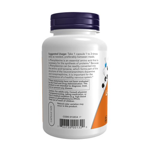 Now Foods Phenylalanine 500 mg (120 Veg Kapszula)