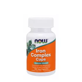  Now Foods Komplex Vas kapszula - Iron Complex Caps (100 Veg Kapszula)