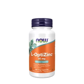   Now Foods Cink kapszula - L-OptiZinc 30 mg (100 Veg Kapszula)