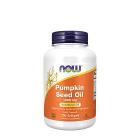   Now Foods Tökmag olaj 1000 mg kapszula - Pumpkin Seed Oil 1000 mg (100 Lágykapszula)