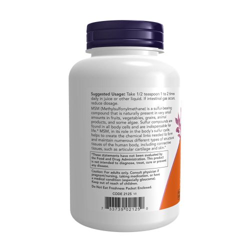 Now Foods MSM por - MSM Powder (227 g)