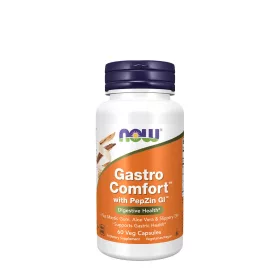   Now Foods Gyomor Egészségét Támogató kapszula - Gastro Comfort with PepZin GI (60 Veg Kapszula)
