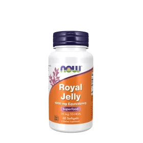   Now Foods Royal Jelly 1000 mg - Méhpempő (60 Lágykapszula)